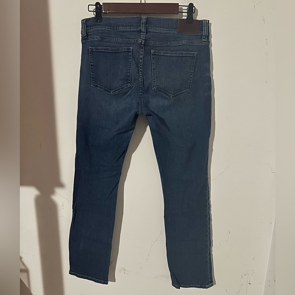 Lauren Ralph Lauren Women’s Drak Wash Straight Leg Denim Jeans PetiteDistressed - Picture 2 of 5